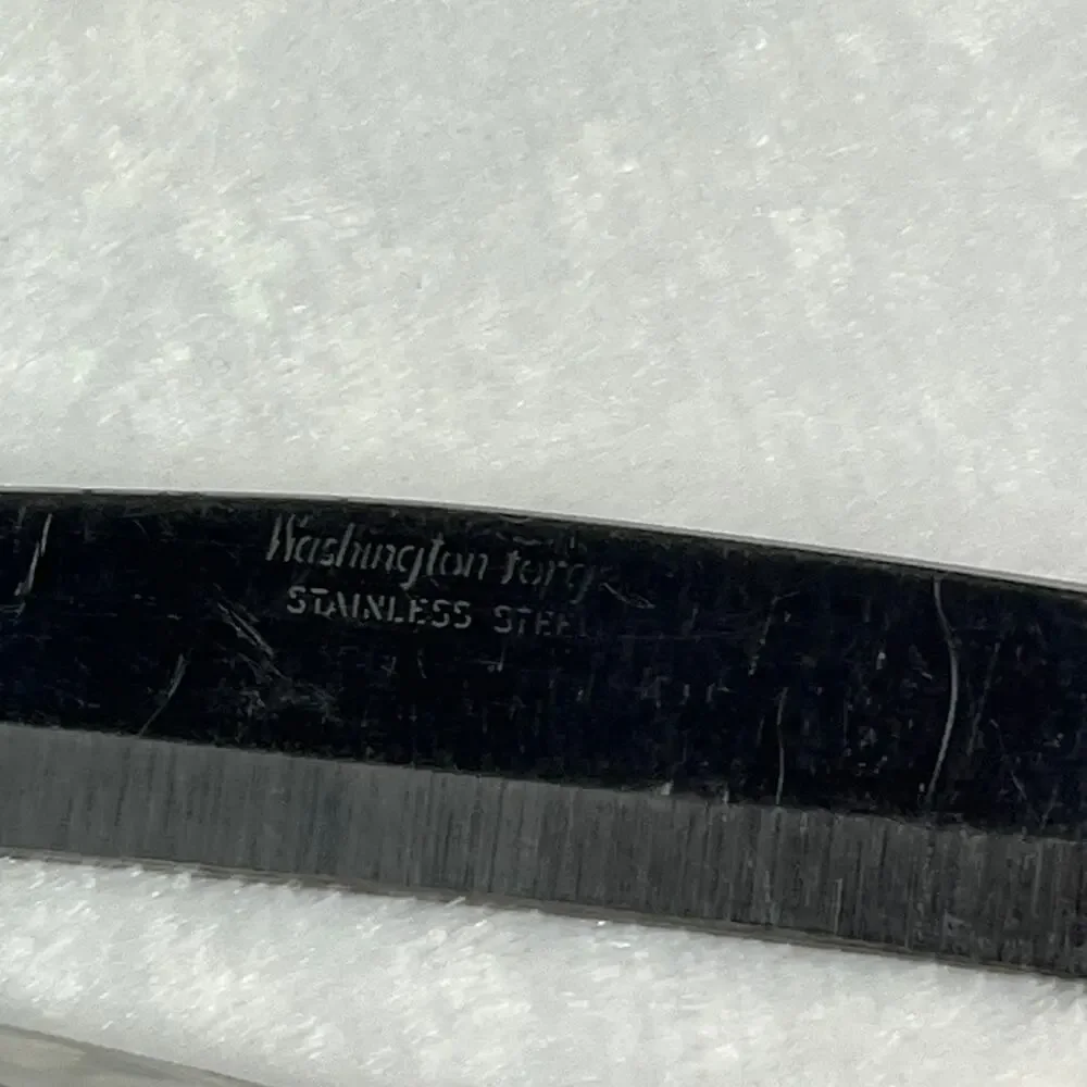 Washington Forge Bakelite Handle Carving Knives Lot of 2 Vtg 11.5